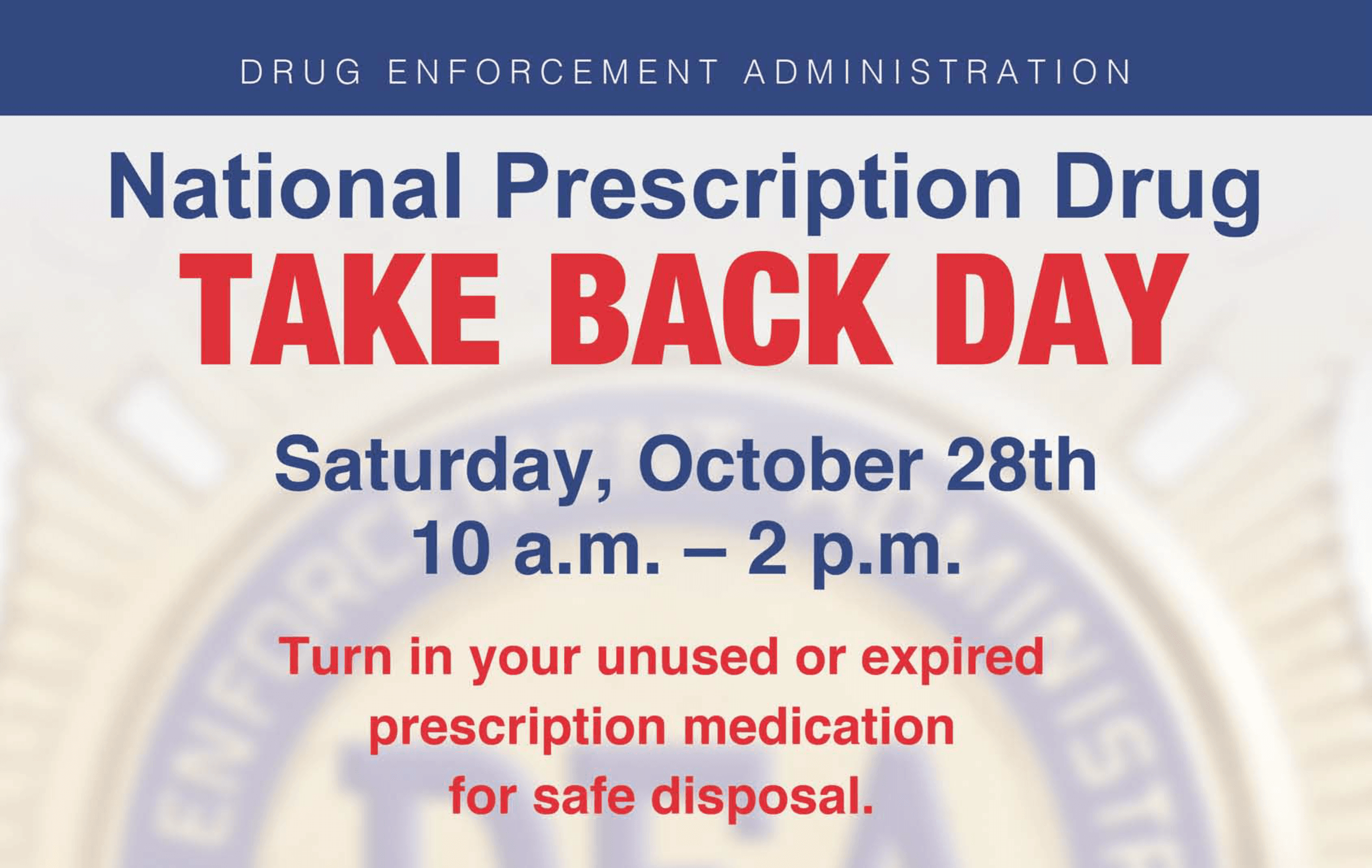 Drug Take Back